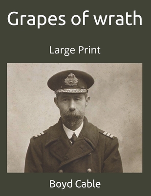 Grapes of wrath: Large Print B085JZZJ7N Book Cover
