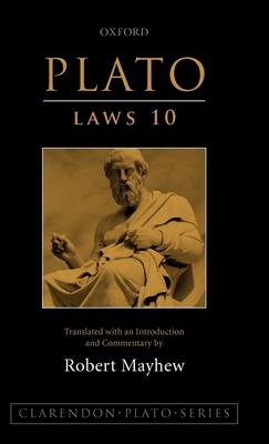 Plato: Laws 10: Translated with an Introduction... 0199225966 Book Cover