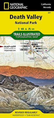 Death Valley National Park Map 1566953219 Book Cover