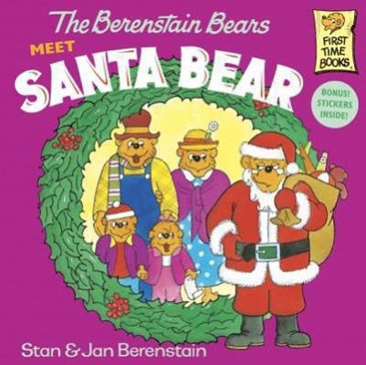 The Berenstain Bears Meet Santa Bear 0881031437 Book Cover