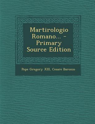 Martirologio Romano... [Italian] 1293106313 Book Cover