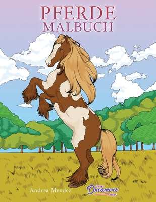Pferde Malbuch: Für Kinder im Alter von 9-12 [German] 1990136303 Book Cover