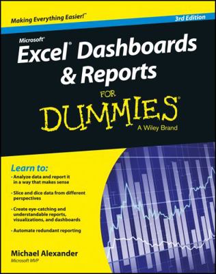 Excel Dashboards & Reports for Dummies 1119076765 Book Cover