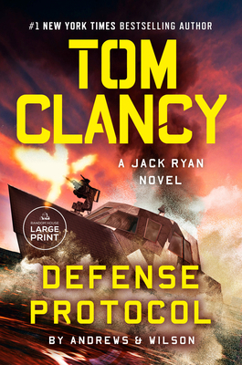 Tom Clancy Defense Protocol [Large Print] 0593949188 Book Cover