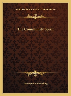 The Community Spirit 1169433383 Book Cover