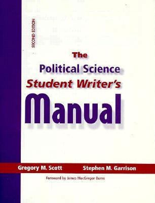 The Political Science Student Writer's Manual 0136248004 Book Cover