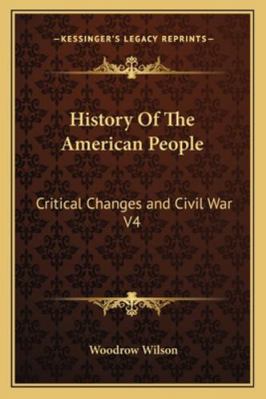 History Of The American People: Critical Change... 1162961112 Book Cover