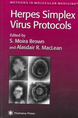 Herpes Simplex Virus Protocols 0896033473 Book Cover
