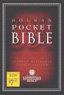 Holman Pocket Bible-Hcsb 1586401068 Book Cover