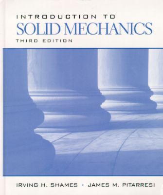 Introduction to Solid Mechanics 013267758X Book Cover