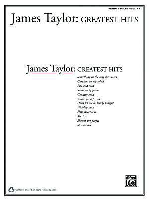 James Taylor -- Greatest Hits 0897241649 Book Cover