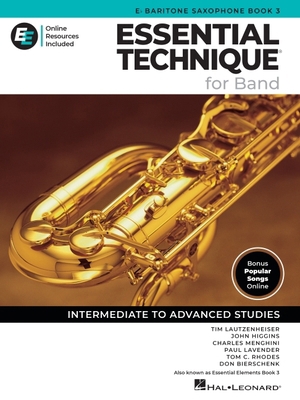 Essential Technique for Band - Eb Baritone Sax ... B0DZW5KKMT Book Cover