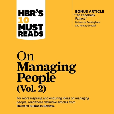 Hbr's 10 Must Reads on Managing People, Vol. 2 ... B08ZBPK1R1 Book Cover