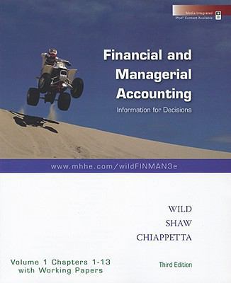 Financial and Managerial Accounting Vol. 1 (Ch.... 0073360562 Book Cover
