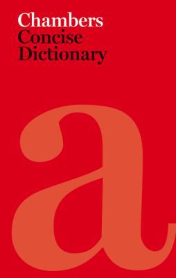 Chambers Concise Dictionary 0550103341 Book Cover