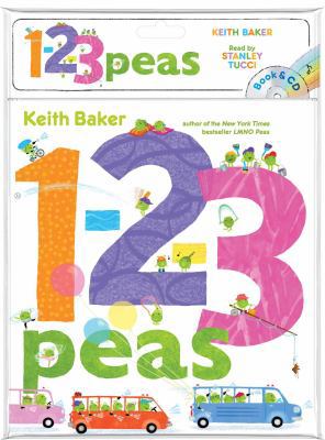 1-2-3 Peas [With Audio CD] 1534418458 Book Cover