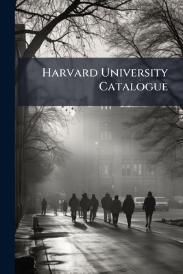 Harvard University Catalogue 1144009782 Book Cover
