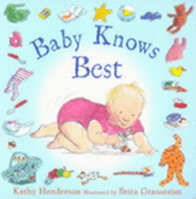 Baby Knows Best 0552546666 Book Cover