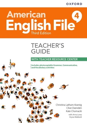 American English File 3e Teachers Book 4 Pack 0194906876 Book Cover