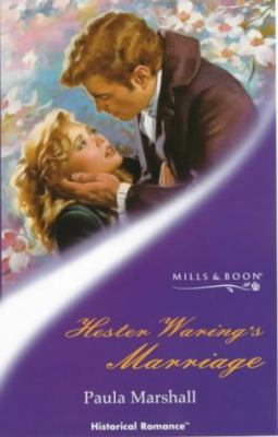 Hester Waring's Marriage (Historical Romance: T... 0263823105 Book Cover