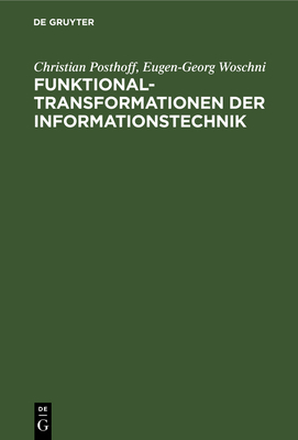 Funktionaltransformationen Der Informationstechnik [German] 3112540158 Book Cover