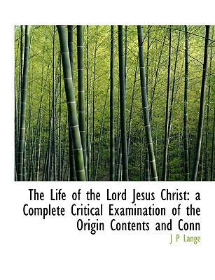 The Life of the Lord Jesus Christ: A Complete C... [Large Print] 1115296752 Book Cover