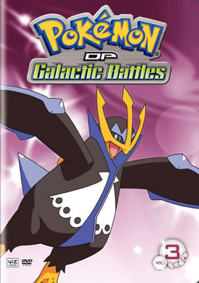DVD Pokemon DP Galactic Battles V03 Book