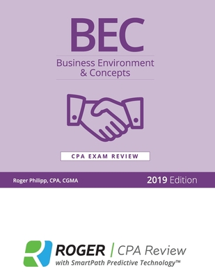 BEC Business Enviroment & Concepts CPA Exam Rev... 1947298194 Book Cover