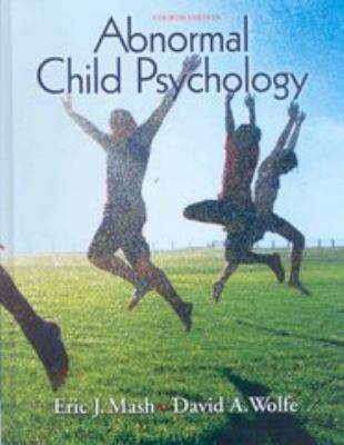 Abnormal Child Psychology 0495506273 Book Cover