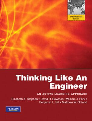 Thinking Like an Engineer: International Versio... [Unknown] 0135102030 Book Cover