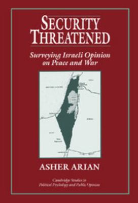 Security Threatened: Surveying Israeli Opinion ... 052148314X Book Cover