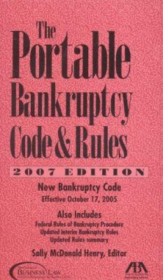 The Portable Bankruptcy Code and Rules 1590318145 Book Cover