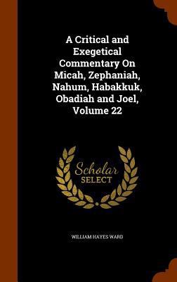 A Critical and Exegetical Commentary On Micah, ... 1345875967 Book Cover