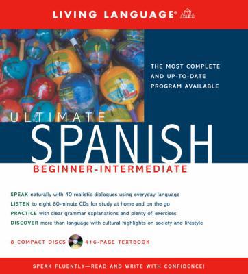Ultimate Spanish Beginner-Intermediate (CD/Book... [Large Print] 1400021197 Book Cover