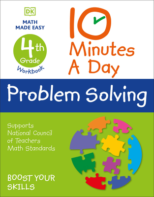 10 Minutes a Day Problem Solving, 4th Grade 0744031443 Book Cover