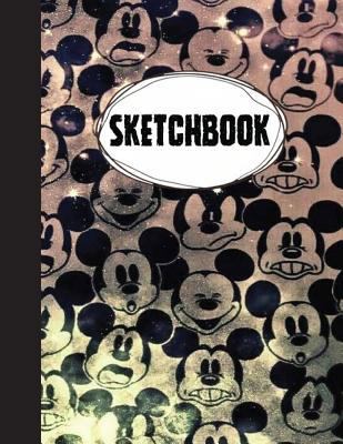 Sketchbook: Boho Mickey Mouse : 110 Pages of 8.5" x 11" Blank Paper for Drawing, Doodling or Sketching (Sketchbooks) 1978499965 Book Cover