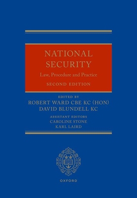 National Security Law, Procedure and Practice 0198895283 Book Cover