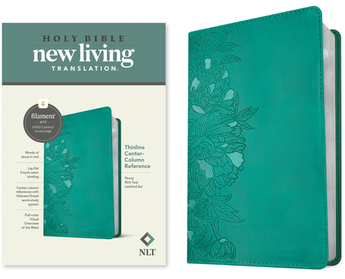 NLT Thinline Center-Column Reference Bible, Fil... 1496479068 Book Cover