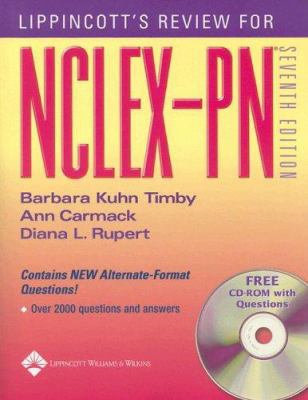 Lippincott's Review for NCLEX-PN [With CDROM] 1582555400 Book Cover