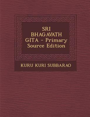 Sri Bhagavath Gita [Telugu] 1294456318 Book Cover