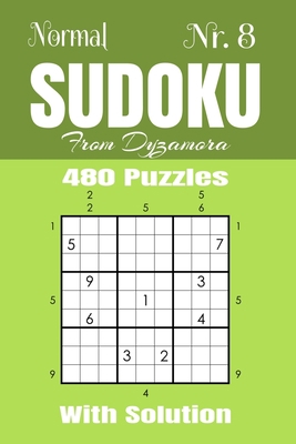 Normal Sudoku Nr.8: 480 puzzles with solution 1695758897 Book Cover
