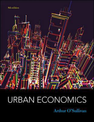 Urban Economics 0073511471 Book Cover