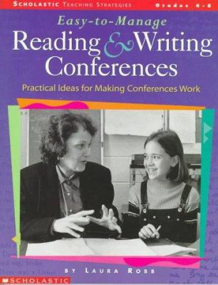 Easy-To-Manage Reading and Writing Conferences:... 0590314416 Book Cover