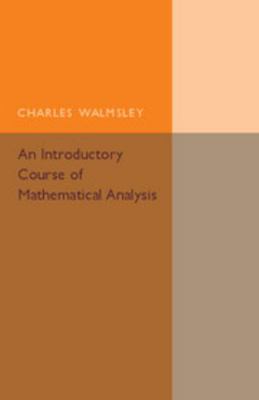 An Introductory Course of Mathematical Analysis 1316509737 Book Cover