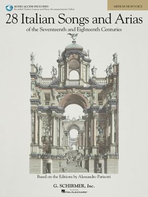 28 Italian Songs & Arias of the 17th & 18th Cen... B0050H0NJ6 Book Cover