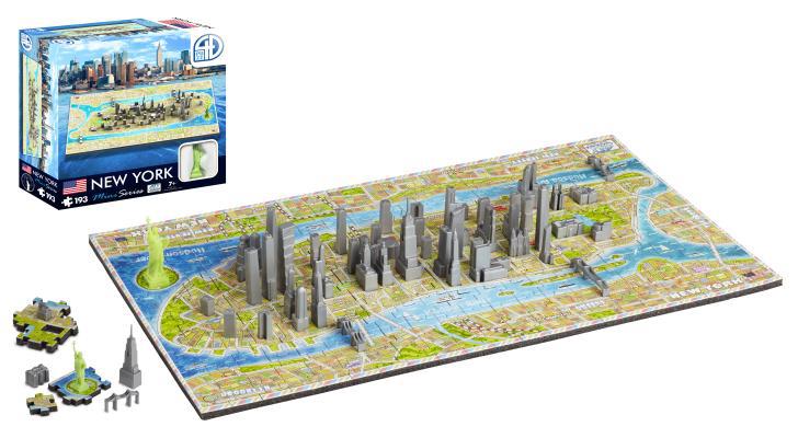 4D Mini New York B0182W7JTM Book Cover