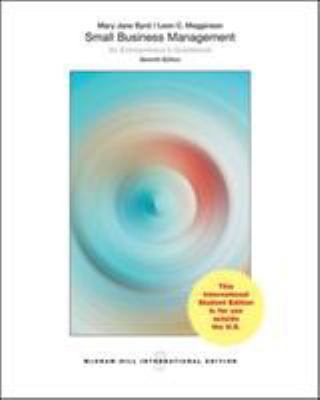 Small Business Management: An Entrepreneur's Gu... 007131847X Book Cover
