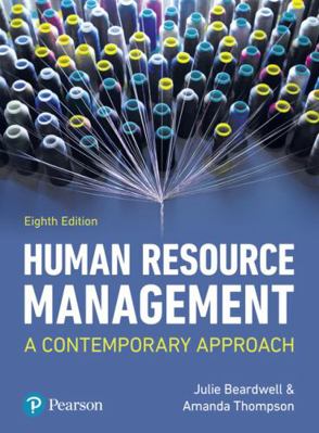 Human Resource Management 129211956X Book Cover