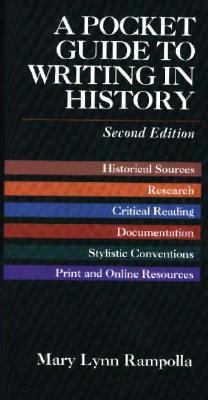 Pocket Guide to Writing History 0312180063 Book Cover