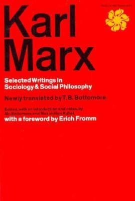 Karl Marx Selected Writings in Sociology and So... 0070406723 Book Cover